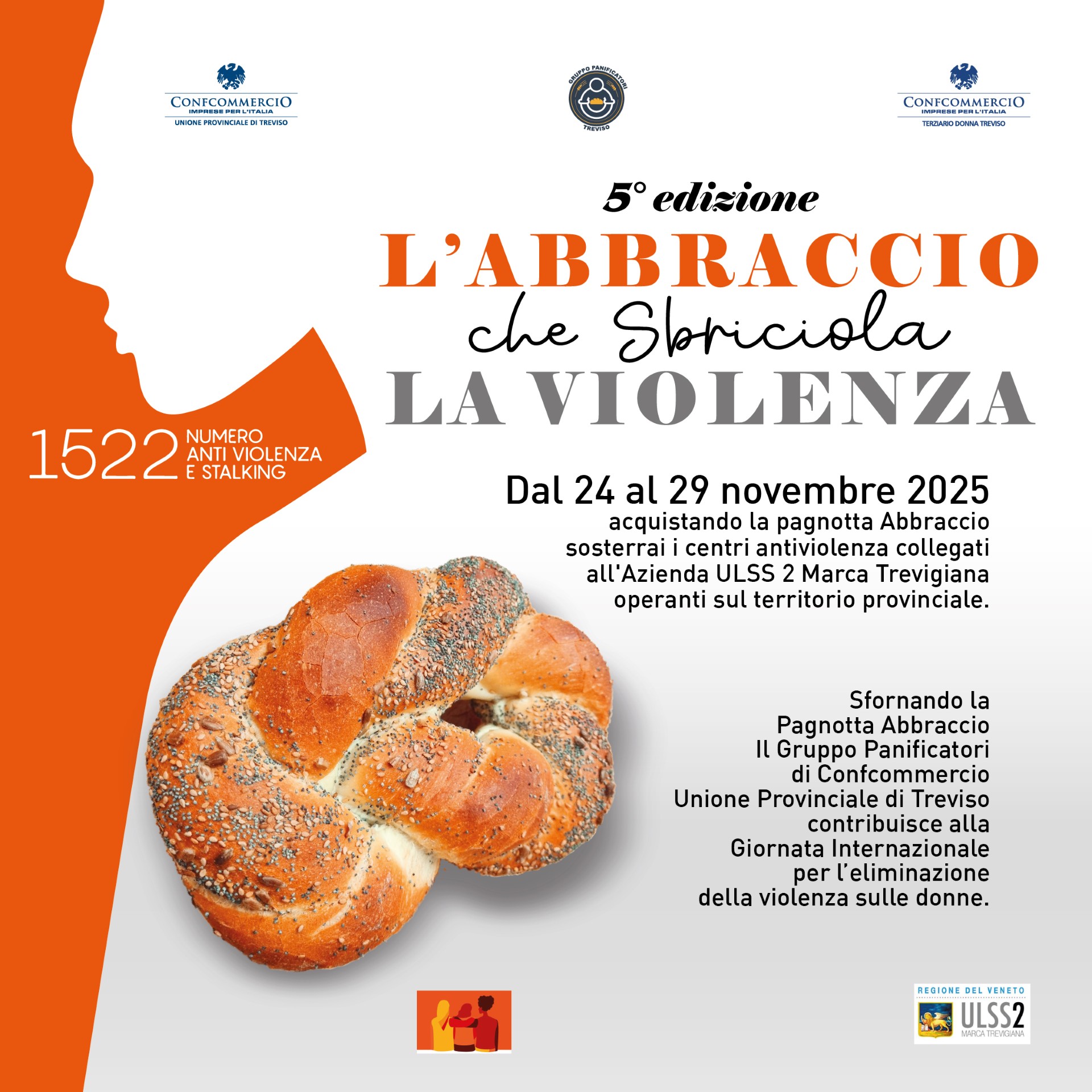L'Abbraccio che sbriciola la violenza - edizione 2025