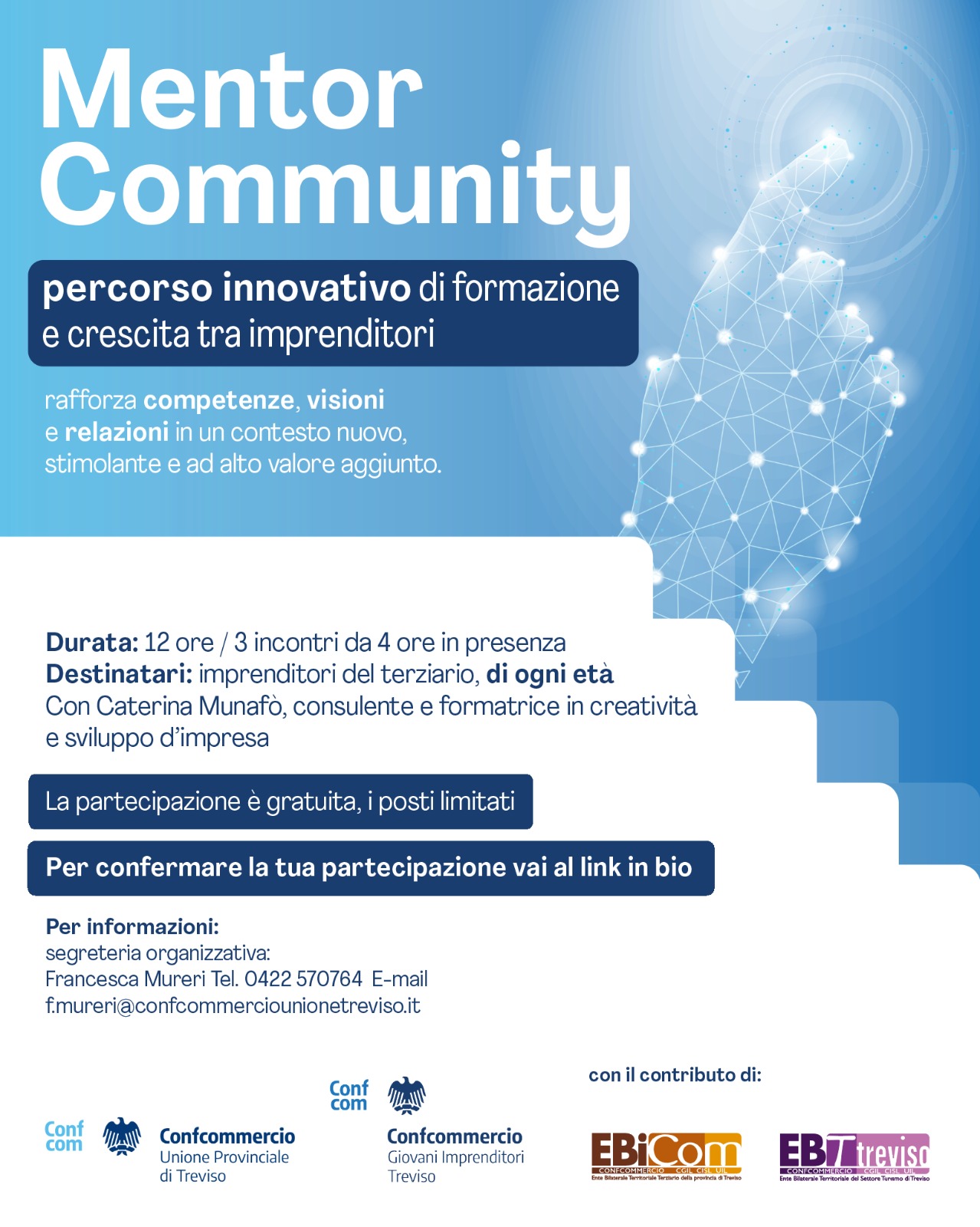 Mentor Community – percorso innovativo di crescita e confronto tra imprenditori