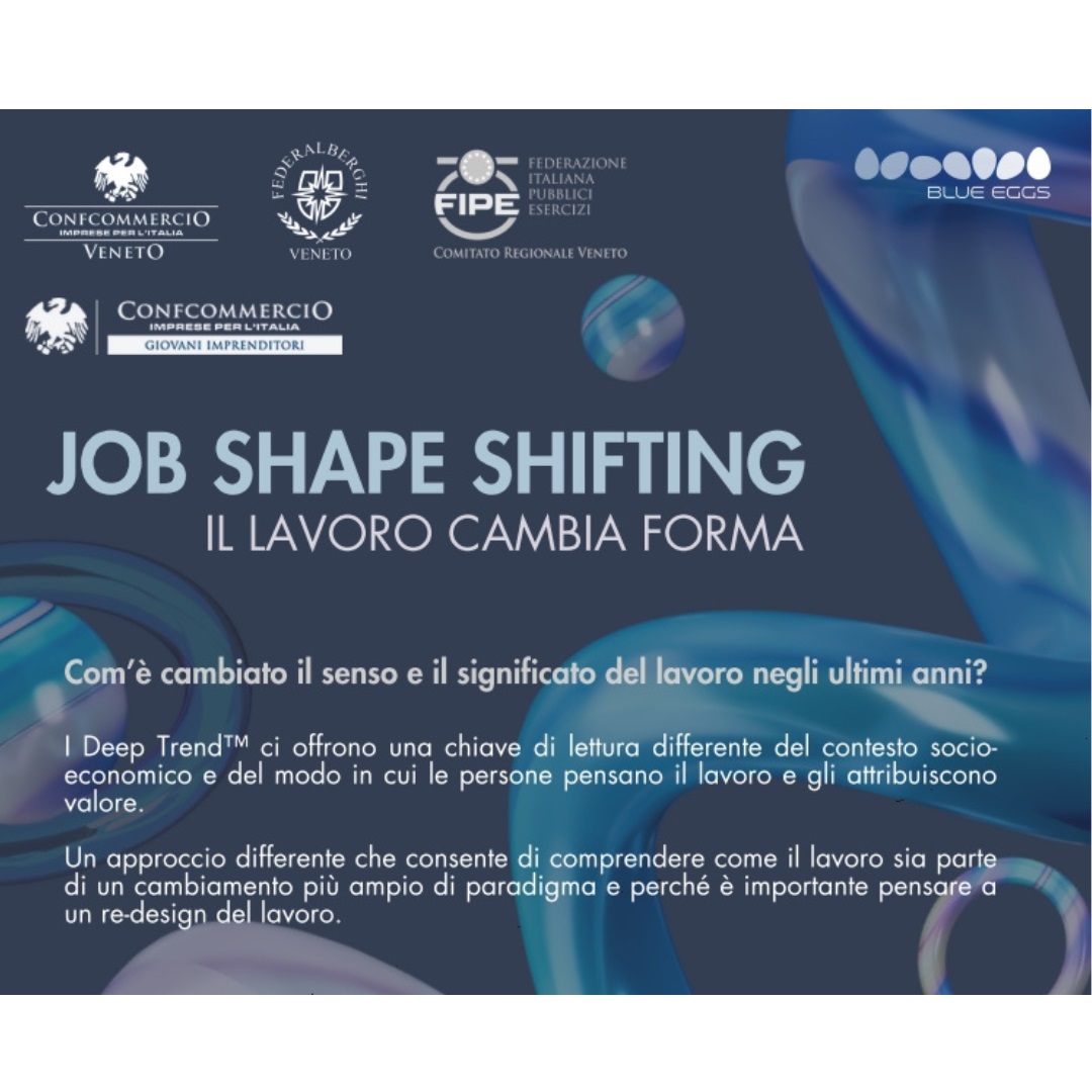 Job Shape Shifting: il lavoro cambia forma - 11.12.2024