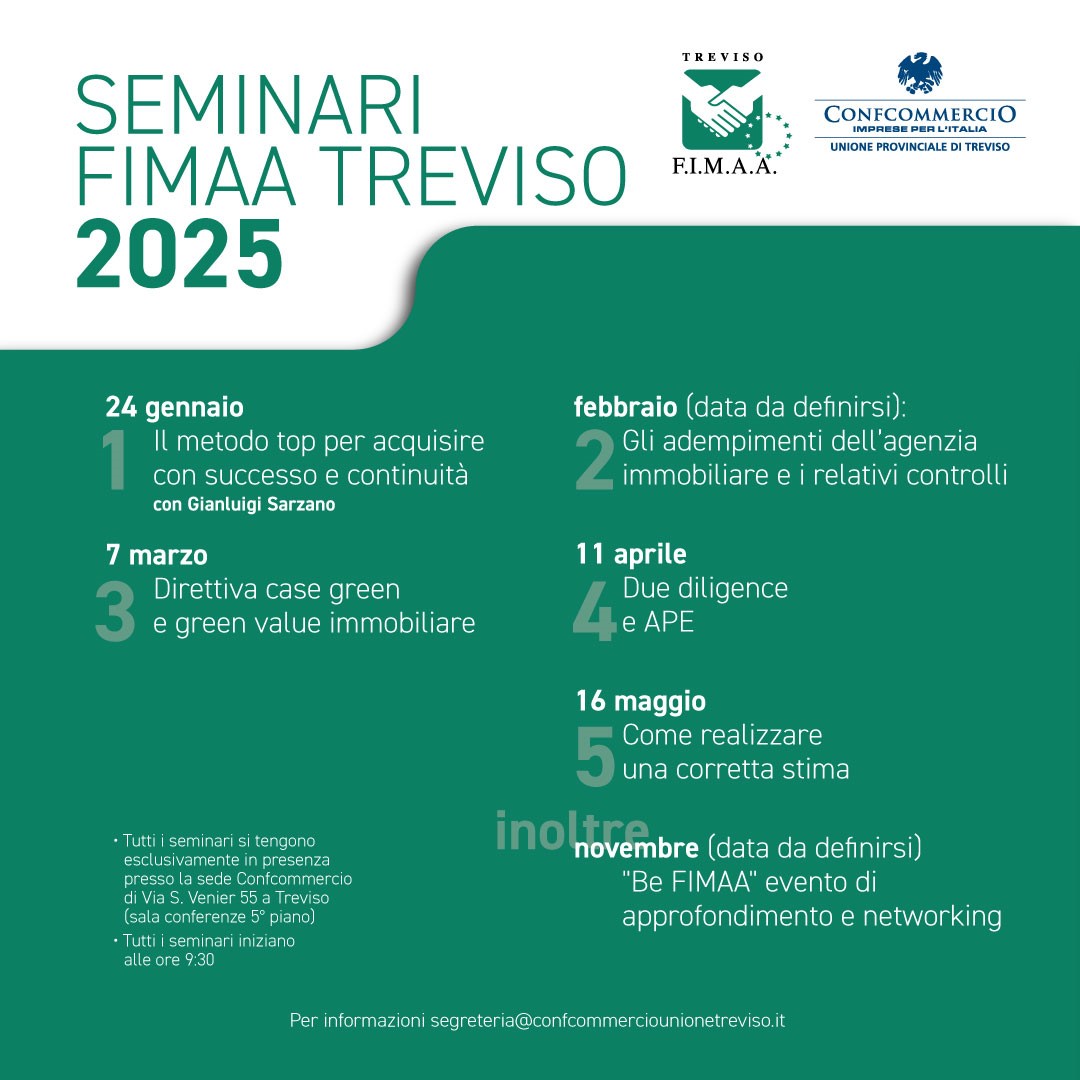 Seminari per agenti immobiliari