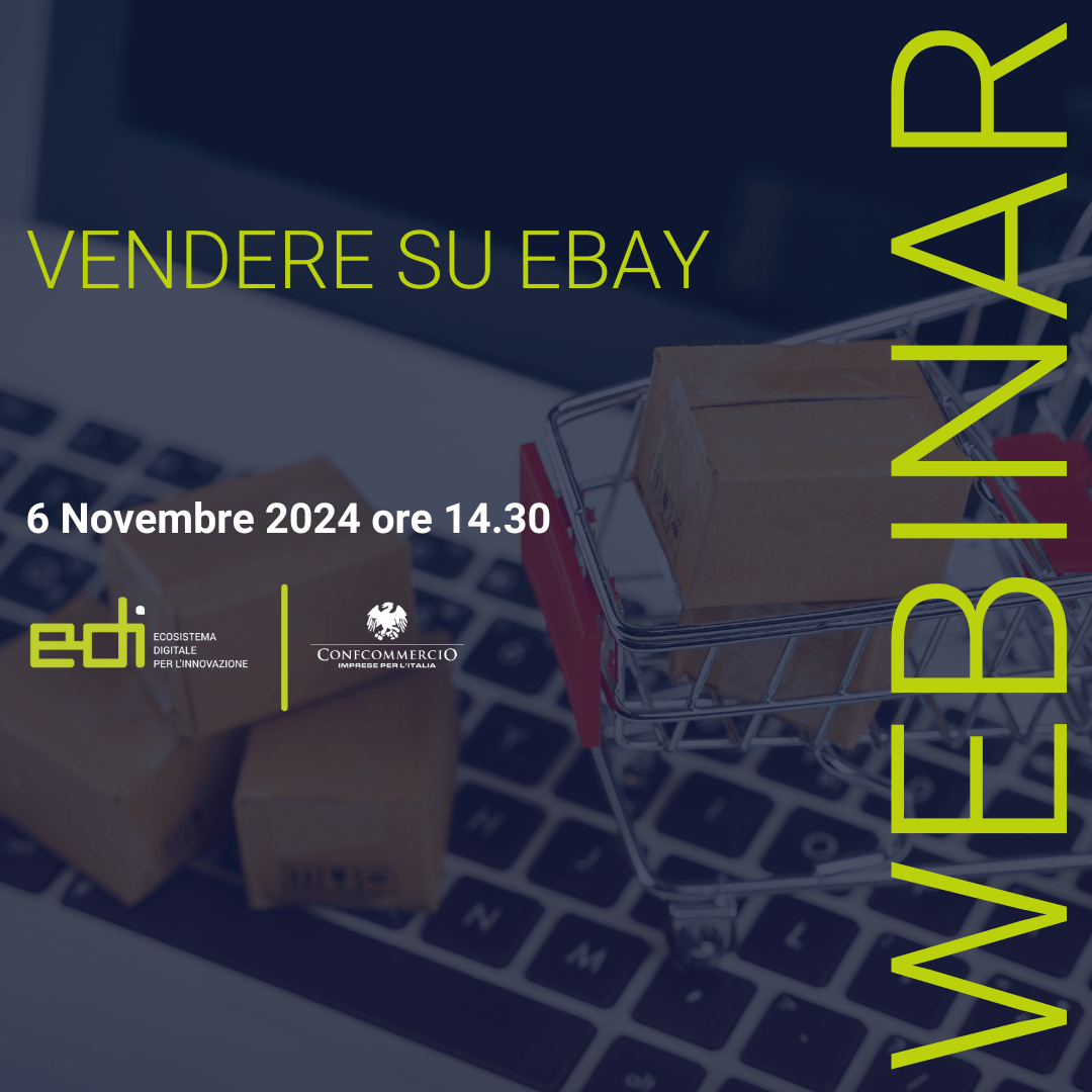 Vendere su Ebay - webinar gratuito 6.11.2024