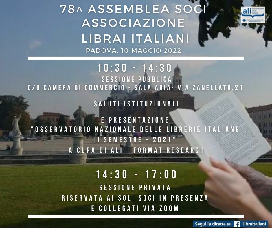 assemblea librai italiani - 10.5.2022 ore 10:30
