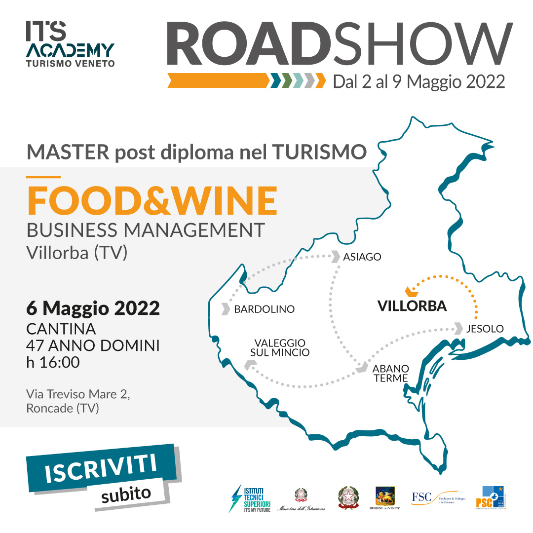 FOOD&WINE BUSINESS MANAGEMENT - presentazione master post diploma ITS